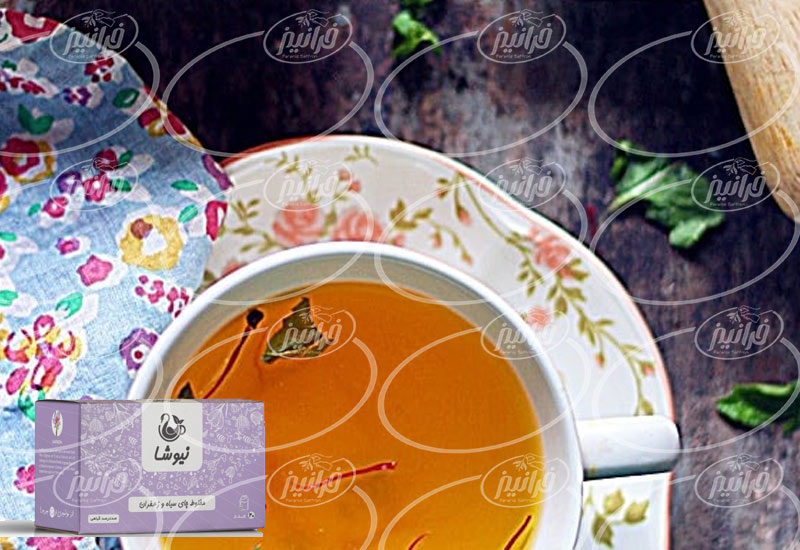 فروشنده عمده چای زعفران نیوشا