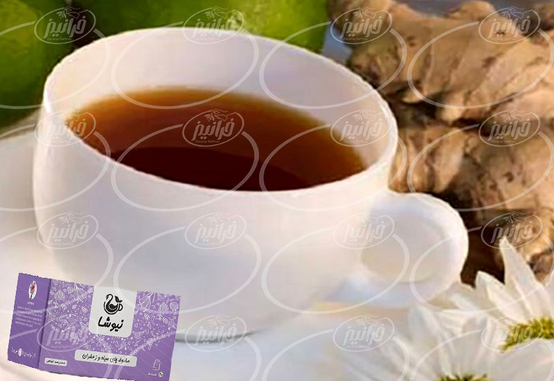 سایت سفارش دمنوش چای زعفران نیوشا اصلی