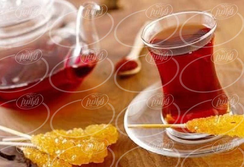 فروش چای نپتون زعفرانی با بسته های ۲۰ تایی 
